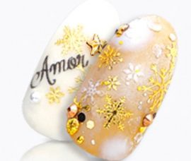 ネイルシール シャイニングスノーフレークス