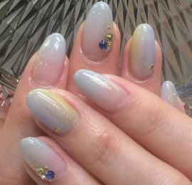 縦グラデーションネイル