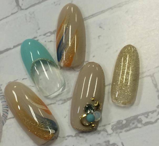 シャイニージェル ラメデザイン2