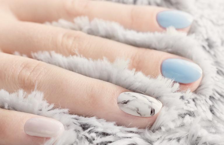 マーブルのネイルデザイン2