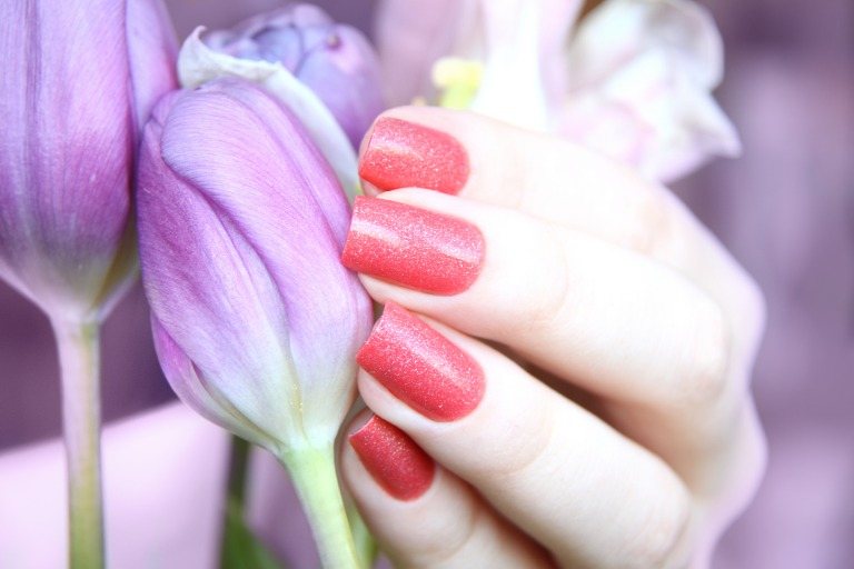 ピンク系ネイルカラー