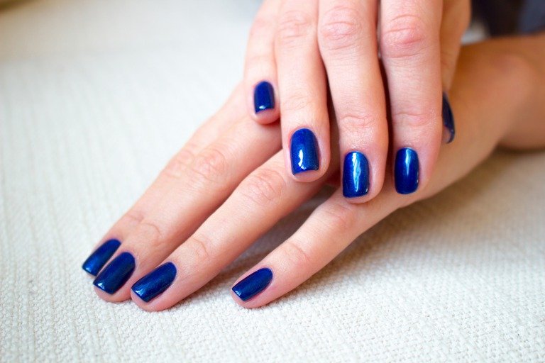 ブルー系ネイルカラー