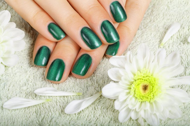 メタリックネイル 