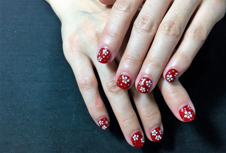 フラワーネイル