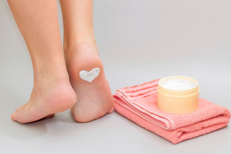 かかとの保湿ケア