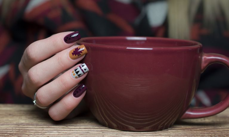 秋冬ネイルデザイン