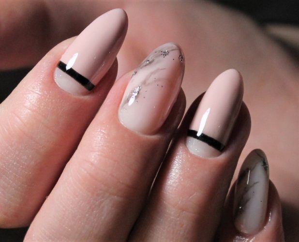 マーブルネイルデザイン