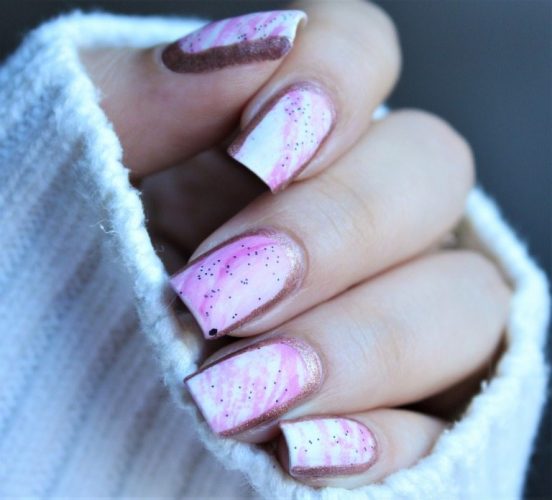 マーブルネイルデザイン