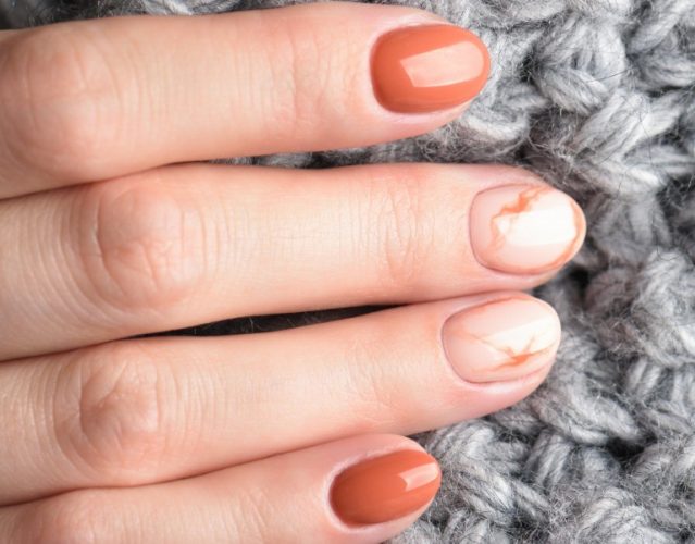 マーブルネイルデザイン