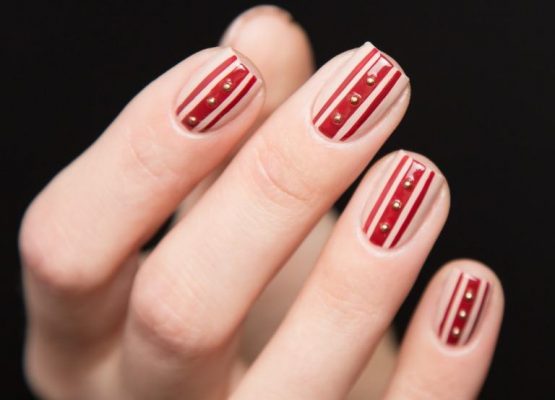 ストライプネイル