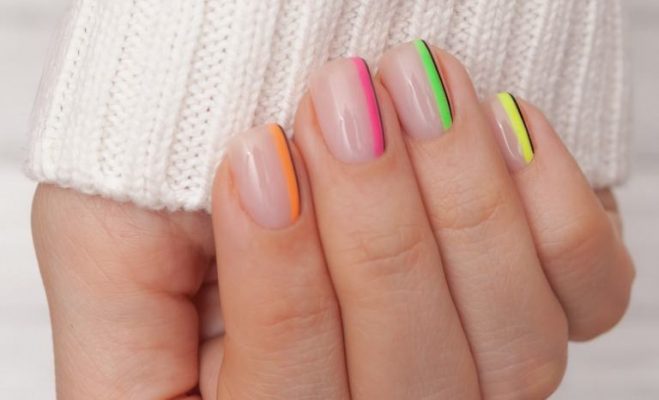 ストライプネイル