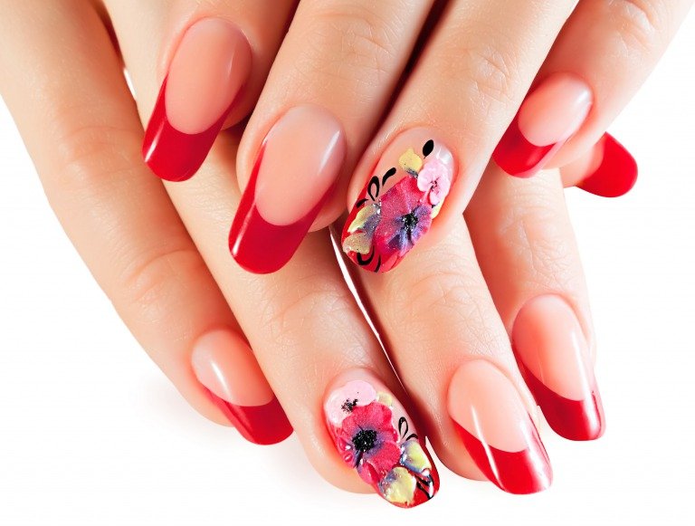 フラワーネイル