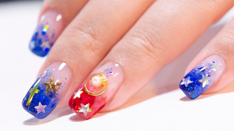 グラデーションネイル 