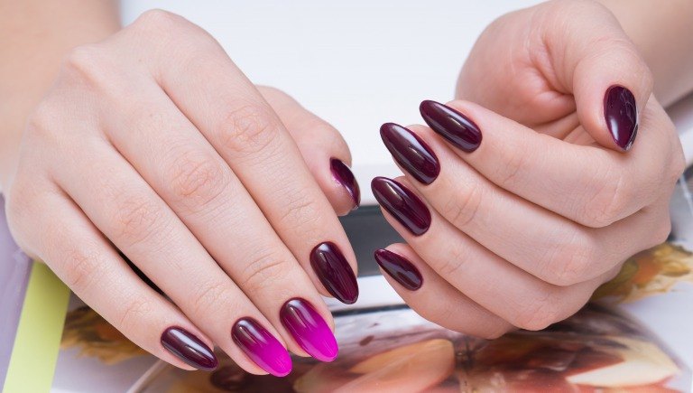 グラデーションネイル 