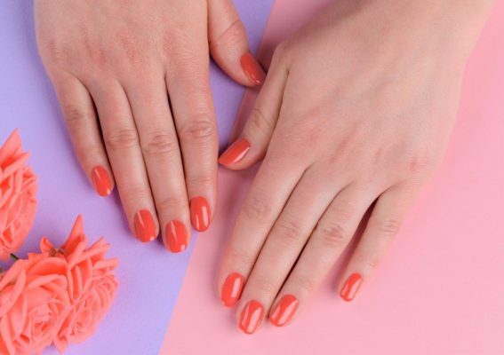 ブラッドオレンジネイル