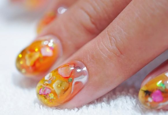 ブラッドオレンジネイル