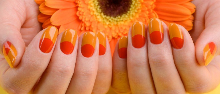 ブラッドオレンジネイル