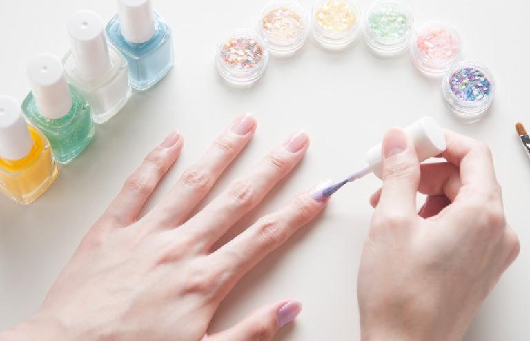 ネイルの塗り方