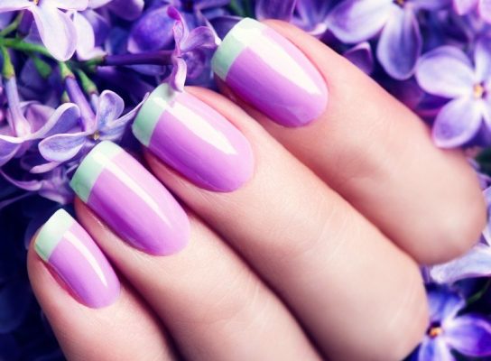 ツートンネイルデザイン