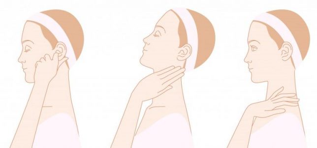 顎のラインをすっきりさせるマッサージ