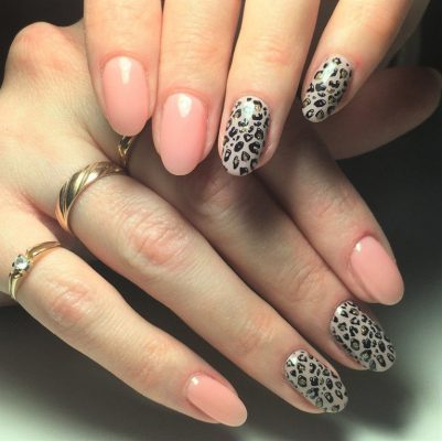 アニマル柄ネイルデザイン