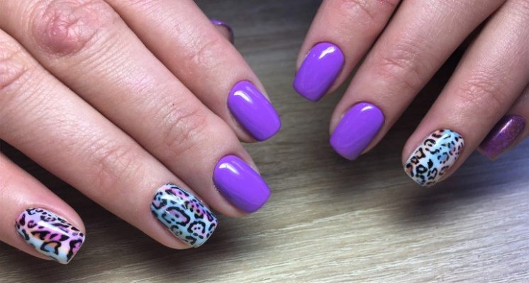 アニマル柄ネイルデザイン