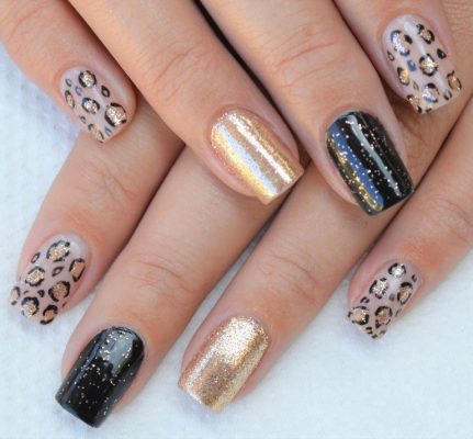 アニマル柄ネイルデザイン