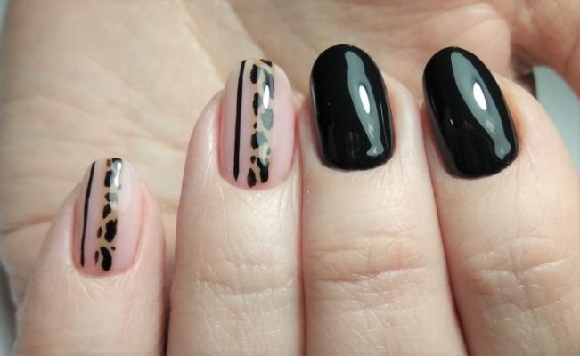 アニマル柄ネイルデザイン