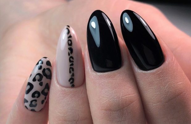 アニマル柄ネイルデザイン