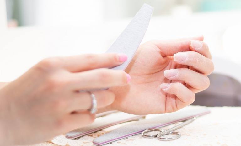 ジェルネイルの下準備