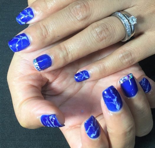 マーブルネイルデザイン