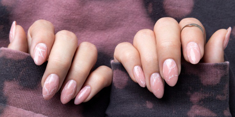 マーブルネイルデザイン