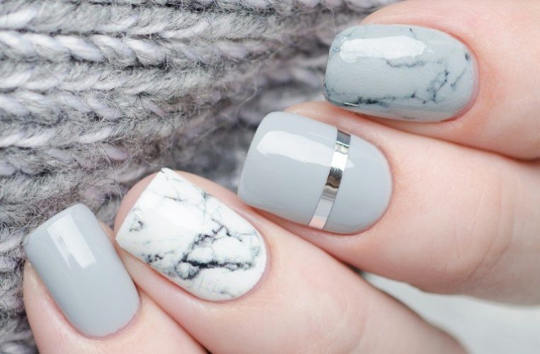 マーブルネイルデザイン