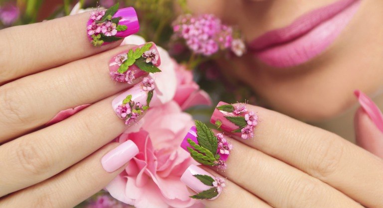 春ネイルデザイン 