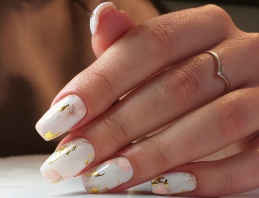 天然石ネイルデザイン