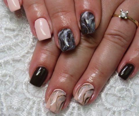 天然石ネイルデザイン