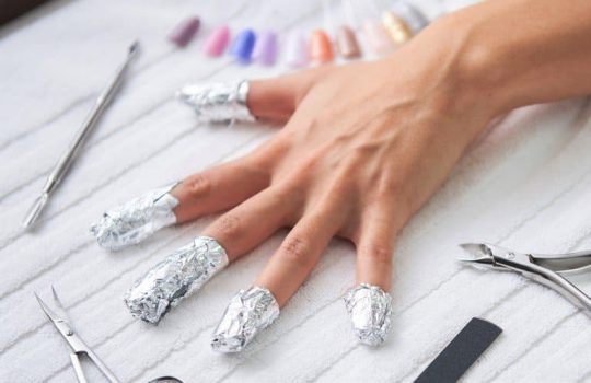 ジェルネイルのオフ