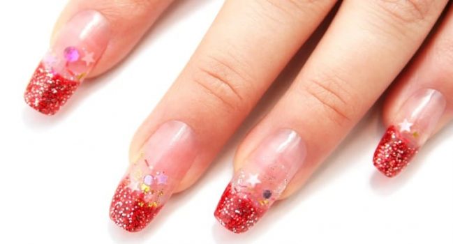 ベリーレッドネイル