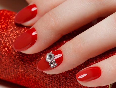 ベリーレッドネイル