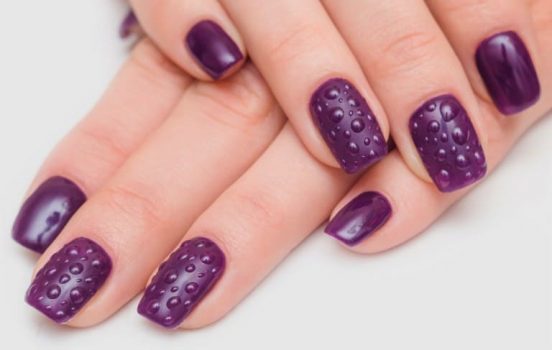 ベリーレッドネイル