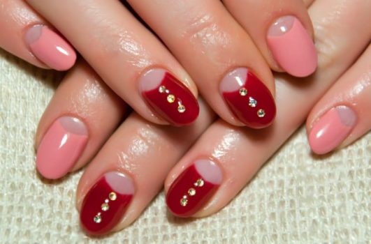 ベリーレッドネイル