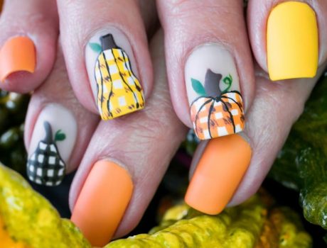 チェックネイル