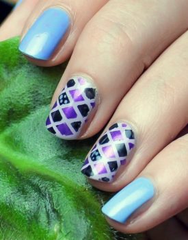 チェックネイル