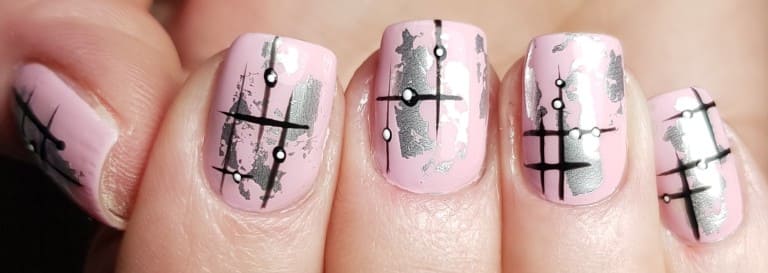 チェックネイル