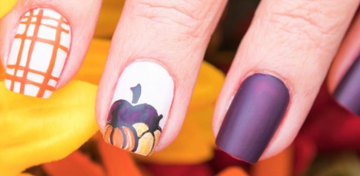 チェックネイル