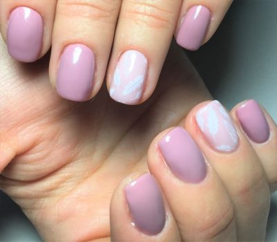 くすみカラーネイルデザイン