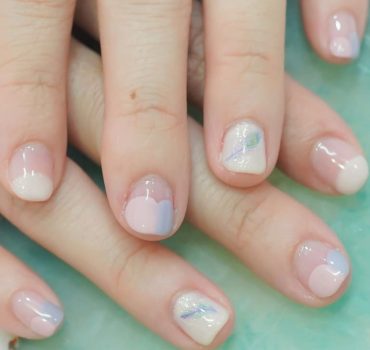 くすみカラーネイルデザイン