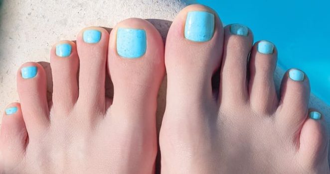 フットネイルデザイン 