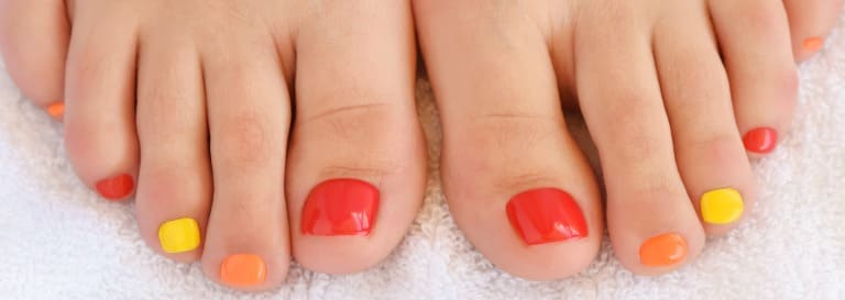 フットネイルデザイン 