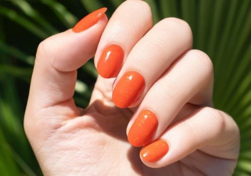 アースカラーネイルデザイン